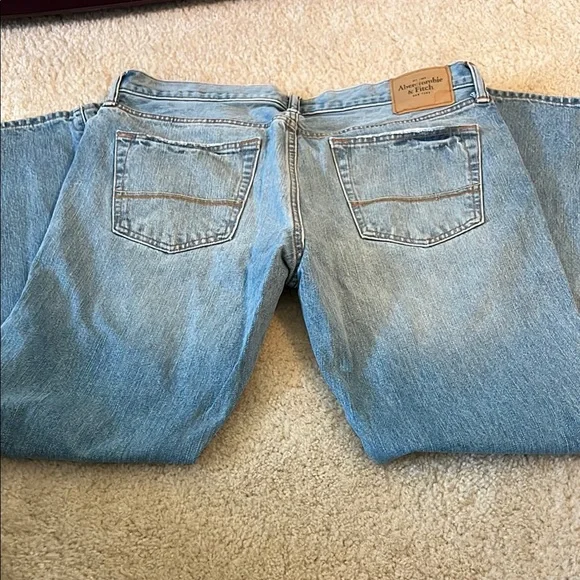 AF Men’s Classic Blue Denim Jeans - Picture 2 of 3